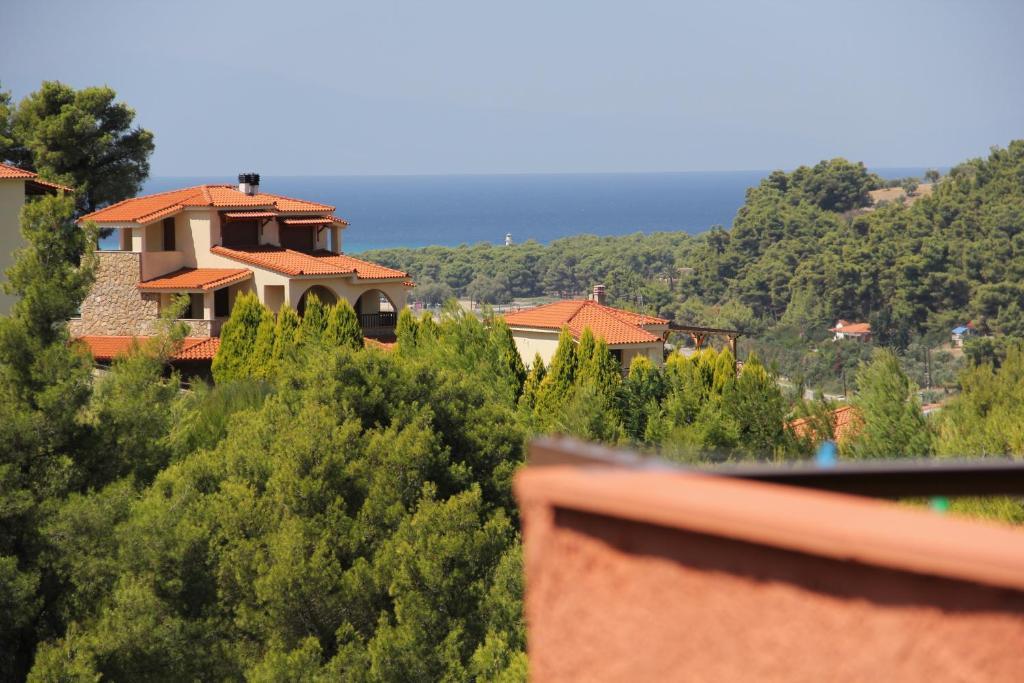 Villa Panorama Studios Poszídi Szoba fotó